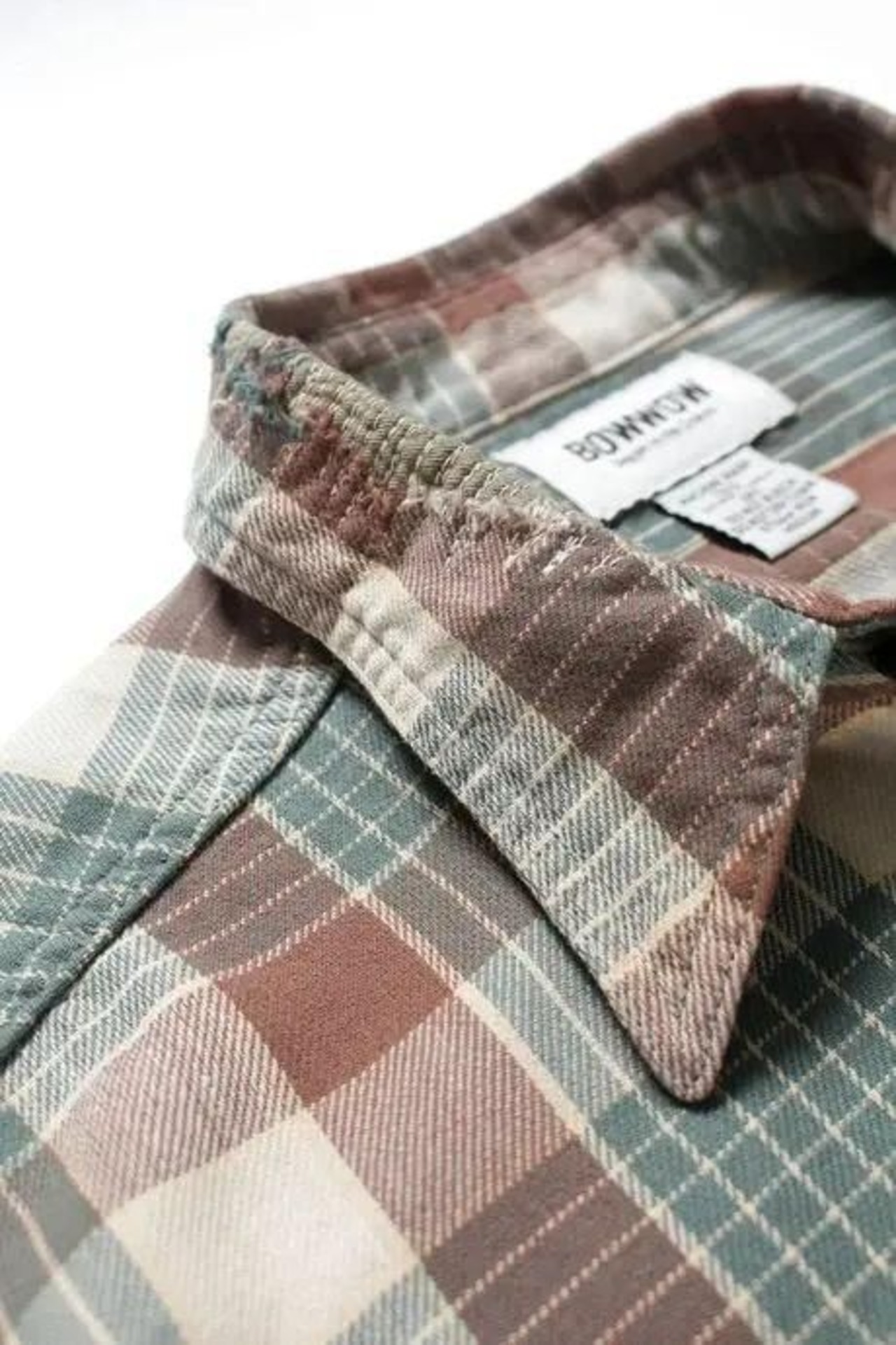 【BOW WOW】REPAIRED MOUNTAIN POCKET FLANNEL SHIRT