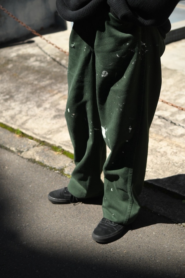 OK/00's "BEN DAVIS" art paint frisko pants