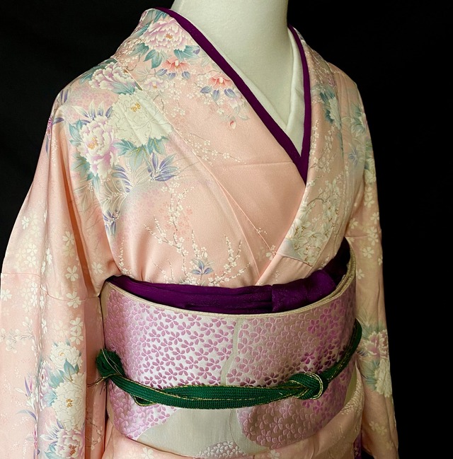 溢れ咲く小桜模様の袋帯〉SALE リバーシブル 織り出し 気品 | 和小物  