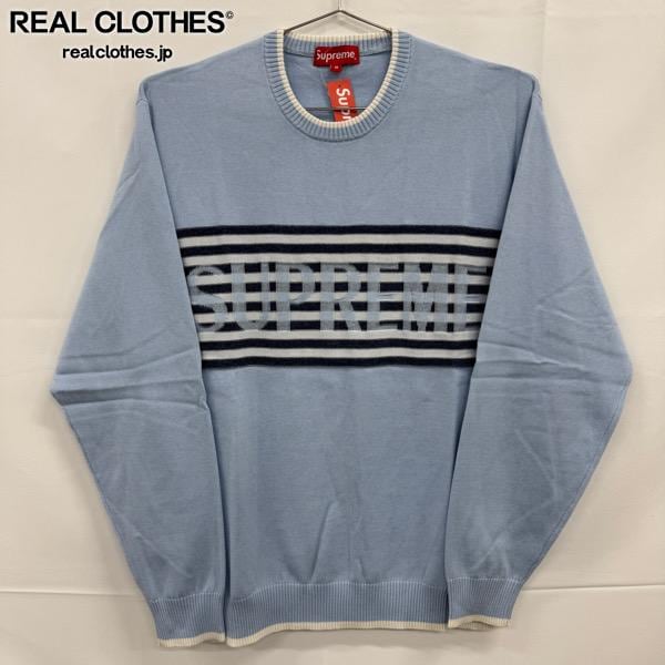シュプリーム　20SS チェストストライプセーター　Ｌサイズ Supreme/シュプリーム【20SS】Chest Stripe Sweater/チェスト