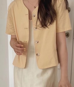 5部袖 ジャケット AJ2205-637　