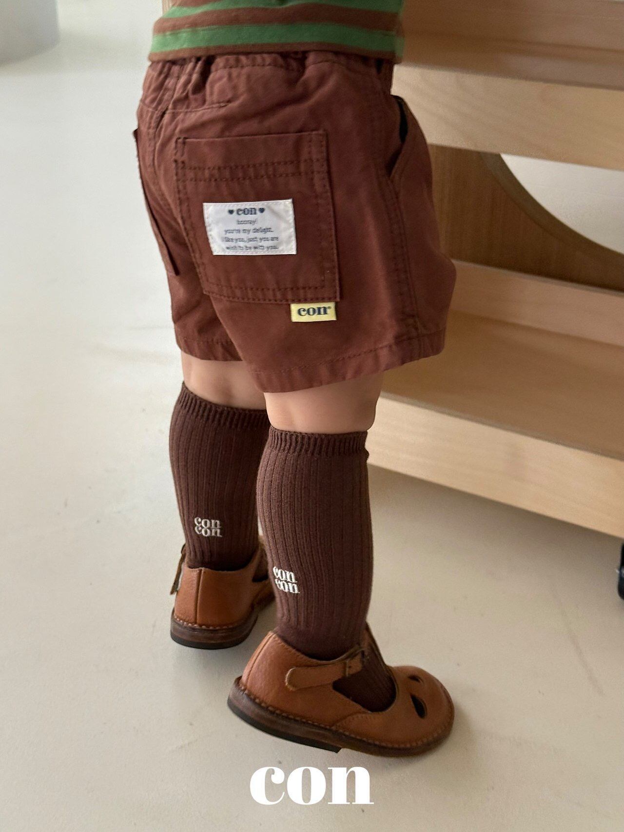 【予約】con. Warm tone shorts
