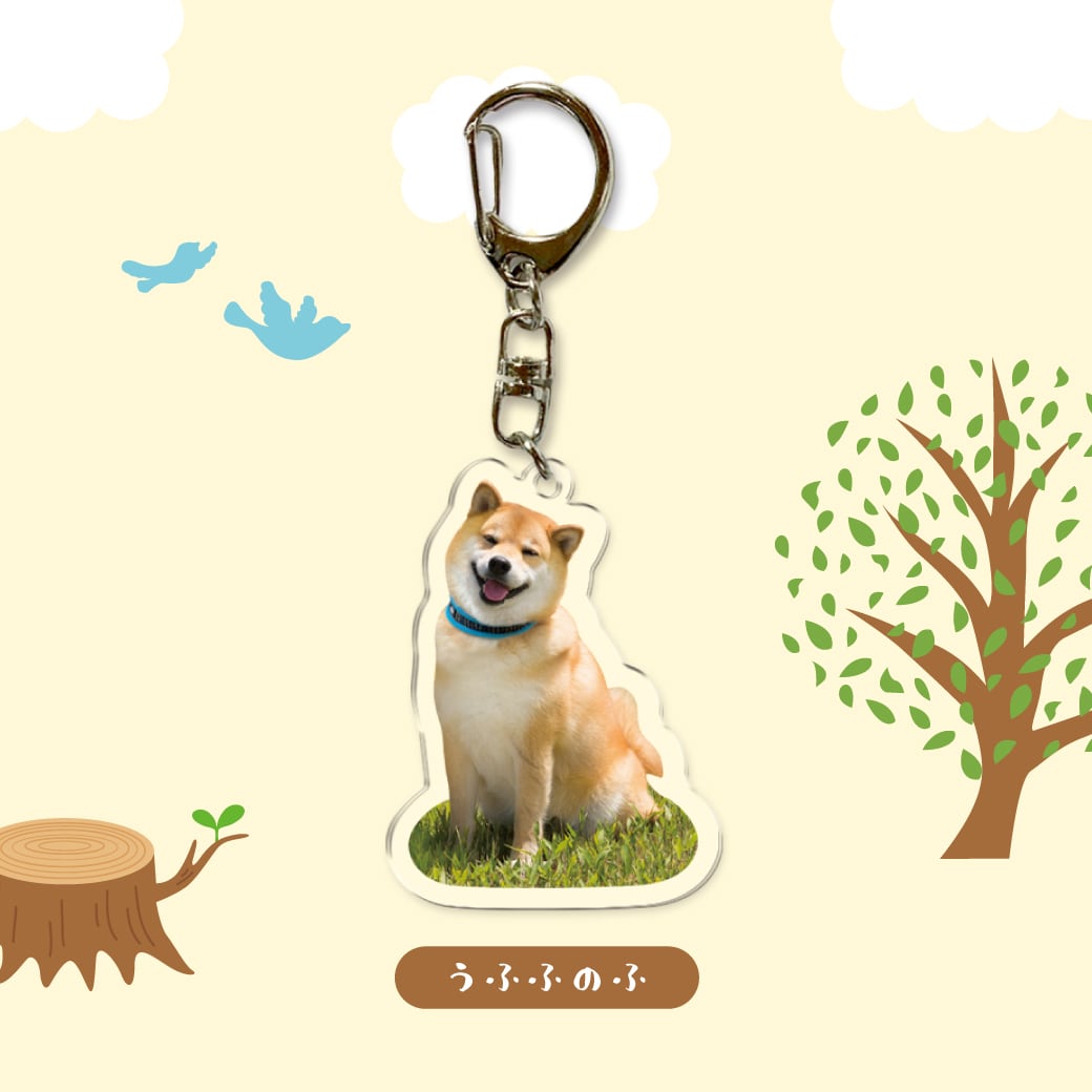 柴犬まる☆アクリルキーホルダー | MARUTARO SHOP