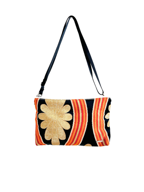 両面帯サコッシュ・Double-sided shoulder : 400-446：青花堂　銀座店　
