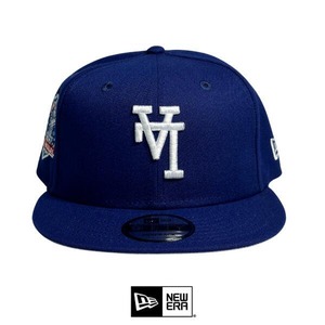 NEW ERA USA 「"LA" Up Side Down 6 Panel BB Dark Royal×White」