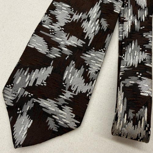 vintage necktie スイス生地使用　ネクタイ n-71