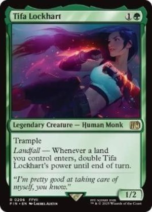 MTG《ティファ・ロックハート/Tifa Lockhart(FIN)》英語 Foil