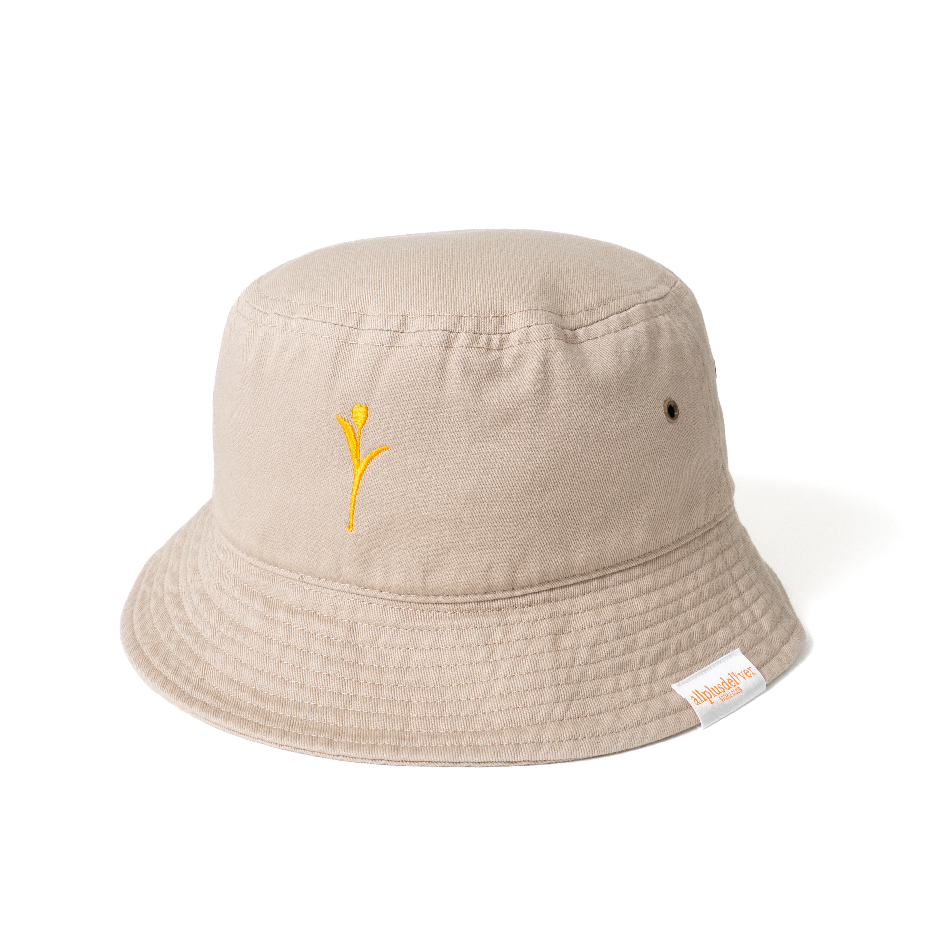 ALPSDR SC TULIP BUCKET HAT / KHAKI