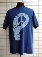 70%OFF ピース ダーク インディゴ Tシャツ：LOVE N' PEACE N' ROCK ' ROLL ラブ ン ピース ン ロック ン ロール