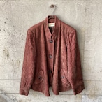 Brown x Pink Corduroy Jacket