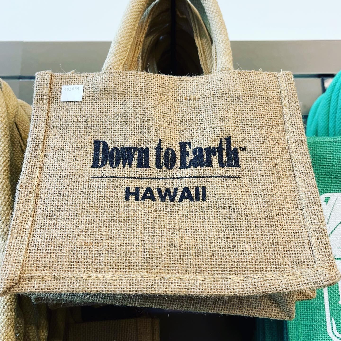 【新品未使用】Down to Earthオリジナルトートバッグ Jute Bag