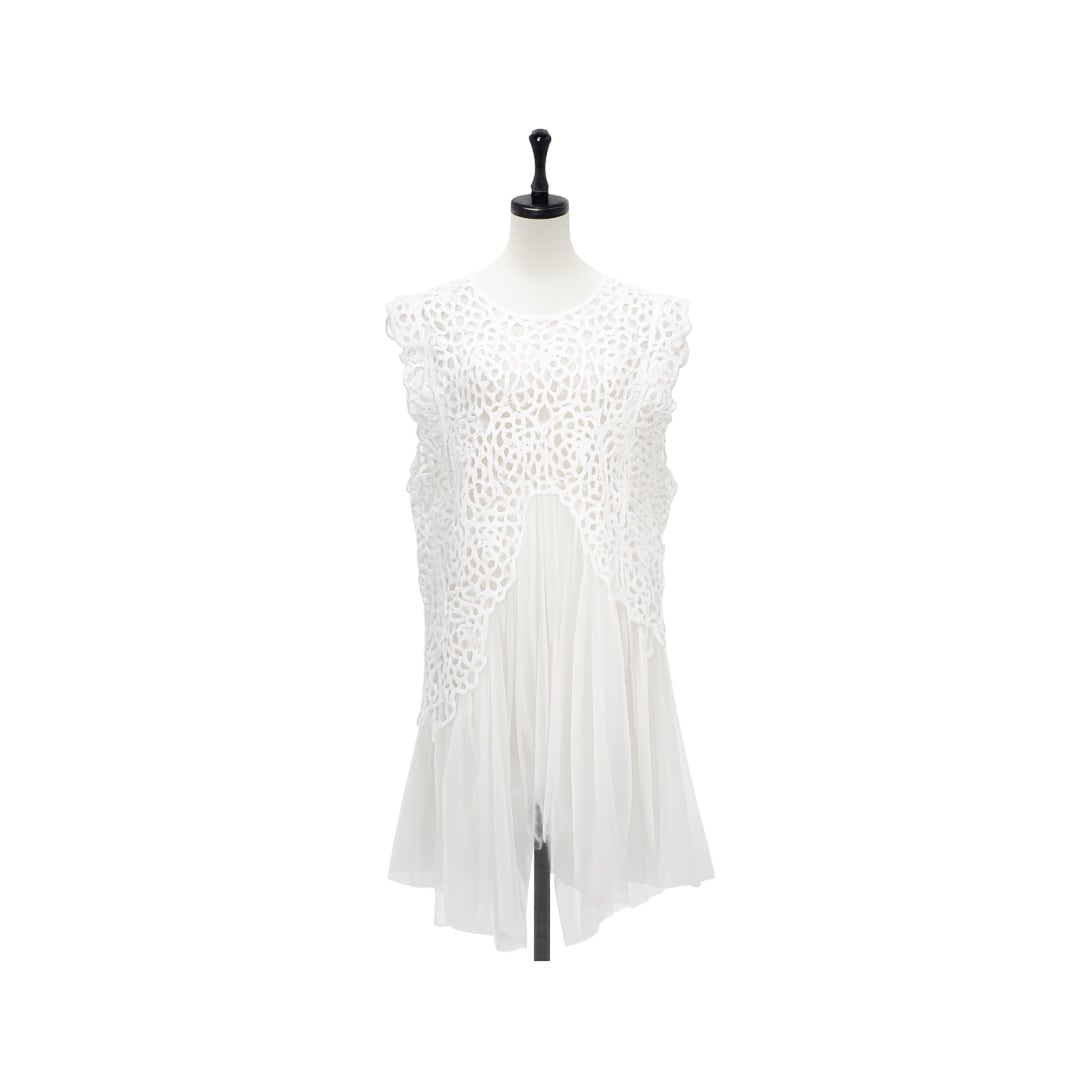 Bloom tulle lace tops