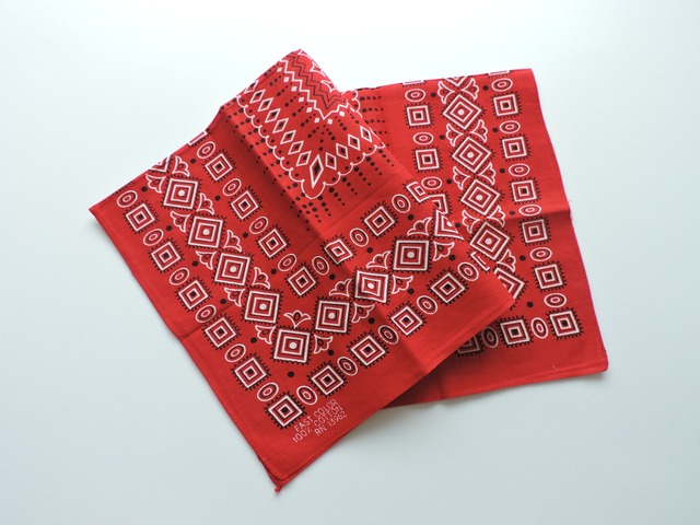  ”DEADSTOCK” Elephantbrand 上鼻 Vintagebandanna 