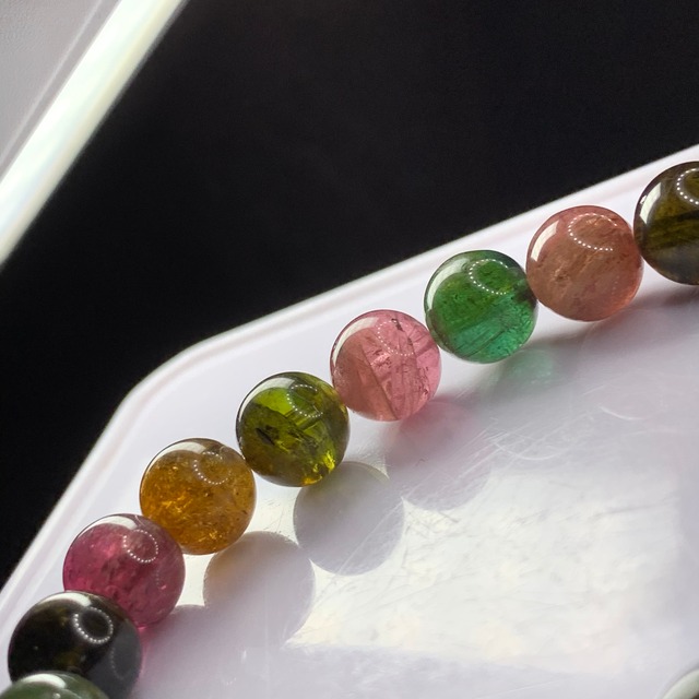 透明感有り☆ディープトルマリンブレスレット