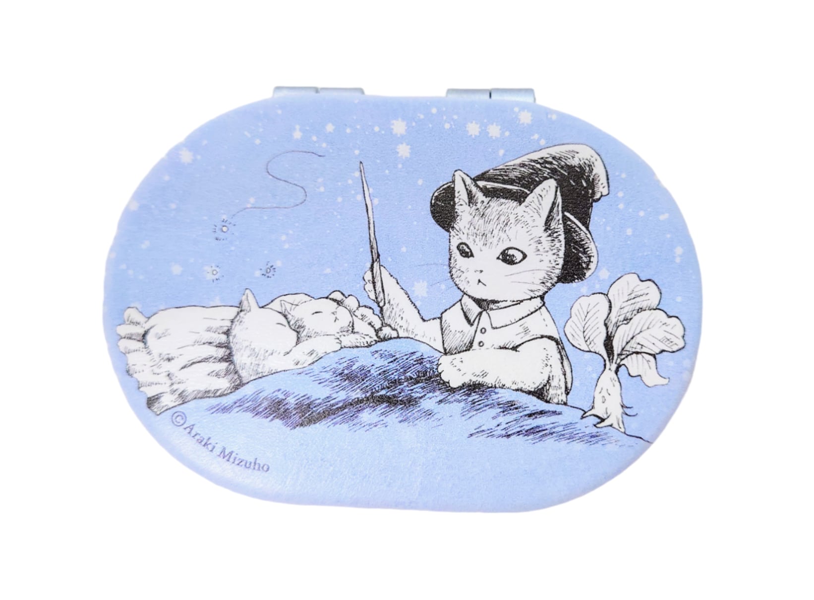 『ねこさまーー様』専用POLAセット 医療系雑貨生みたて卵屋 合皮ミラー「魔女」 | 奈良の愛らしい猫のお店