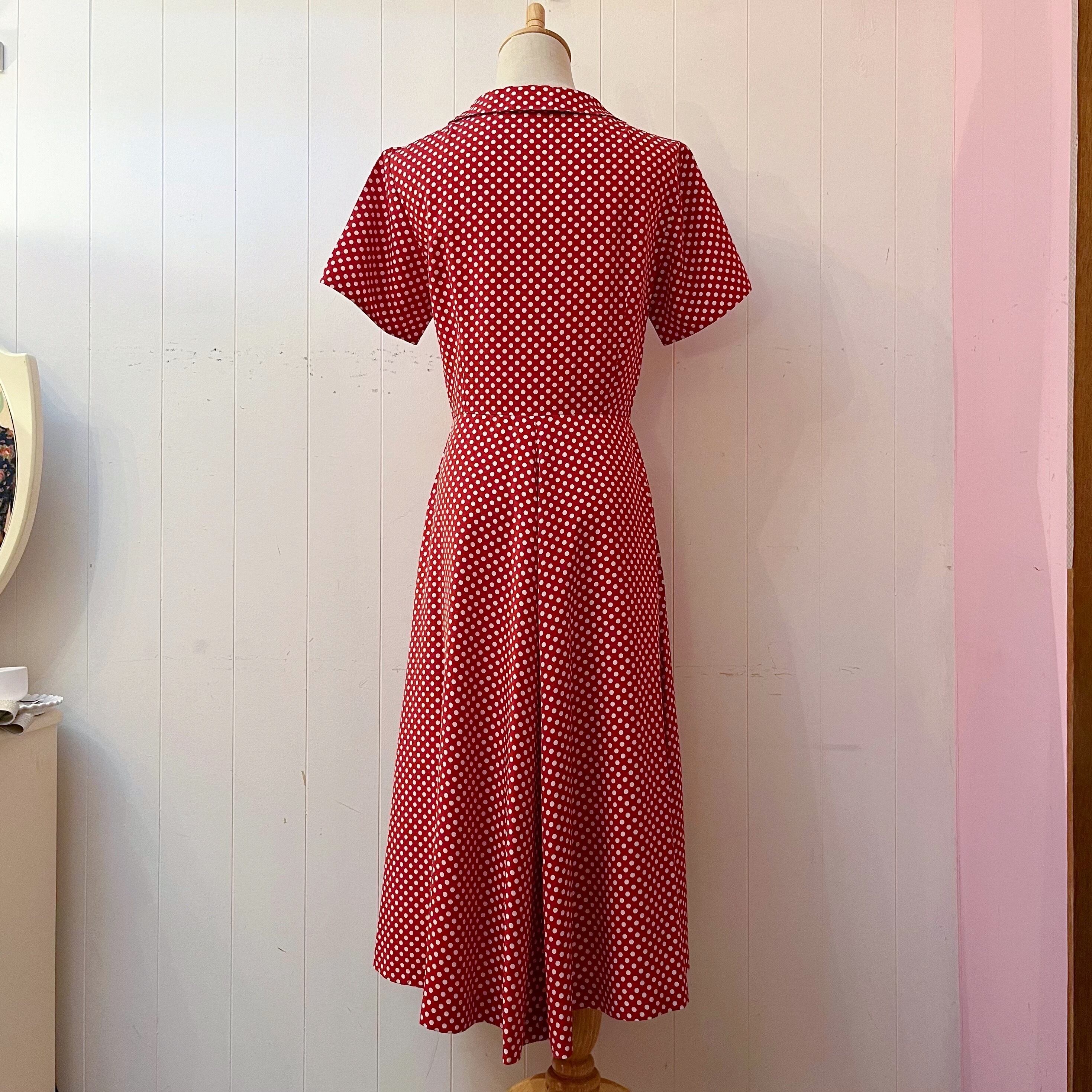 red dot front button one-piece