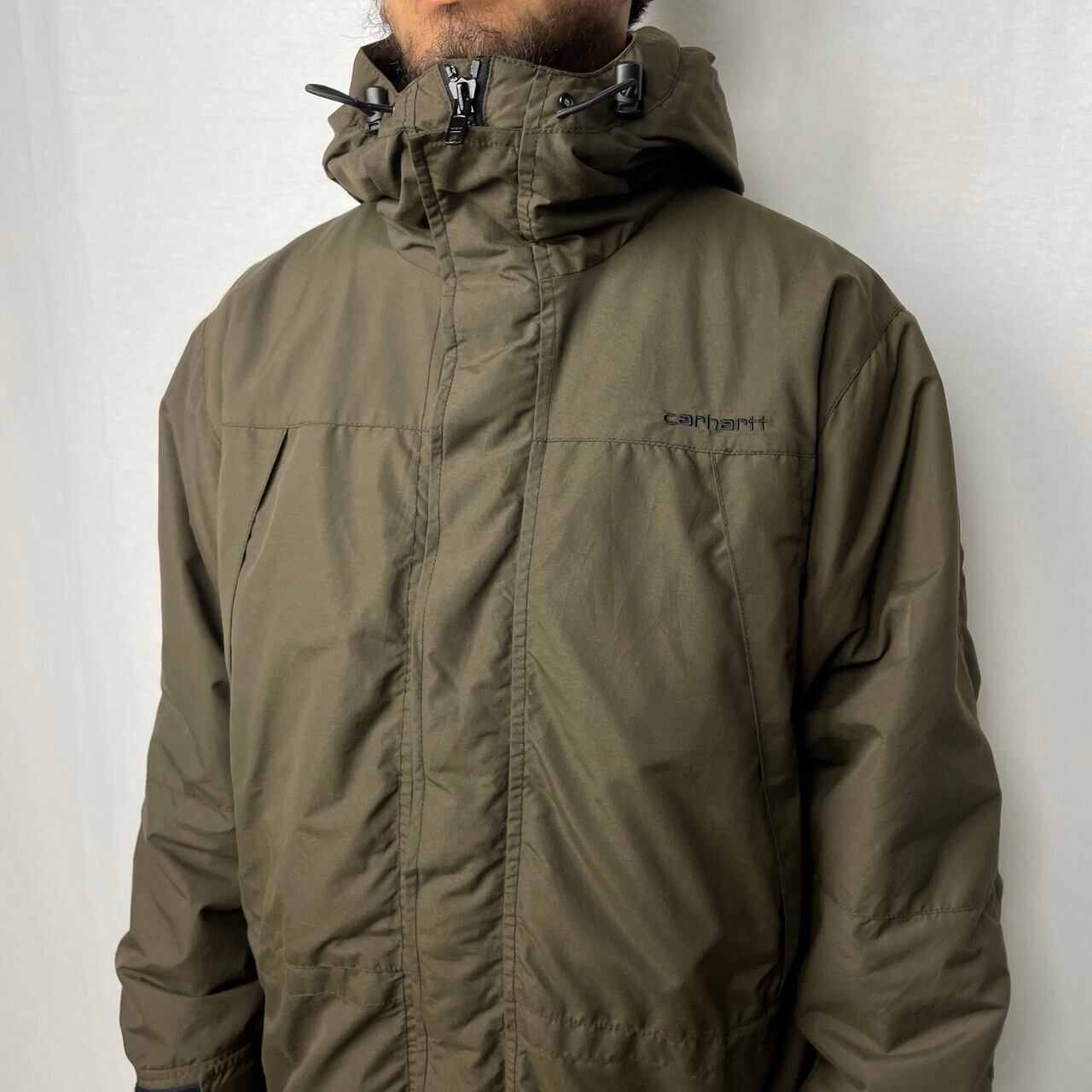 90年代 Carhartt カーハート ハイネック マウンテンパーカー メンズXL