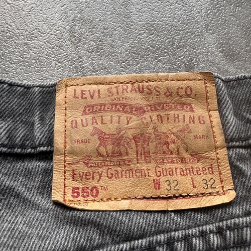 晴*漢様 【W32 L32】 オーストラリア製 usa levi's ブラック 詳細写真3