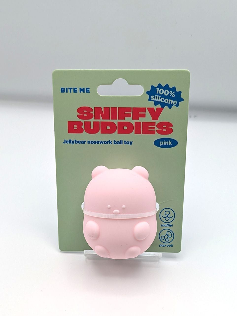 【BITE ME】ジェリーベアノーズワークボールおもちゃ