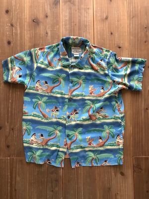 90's Reyn Spooner レーヨンハワイアンシャツ “DIETRICH VAREZ COLLECTION”　レインスプーナー