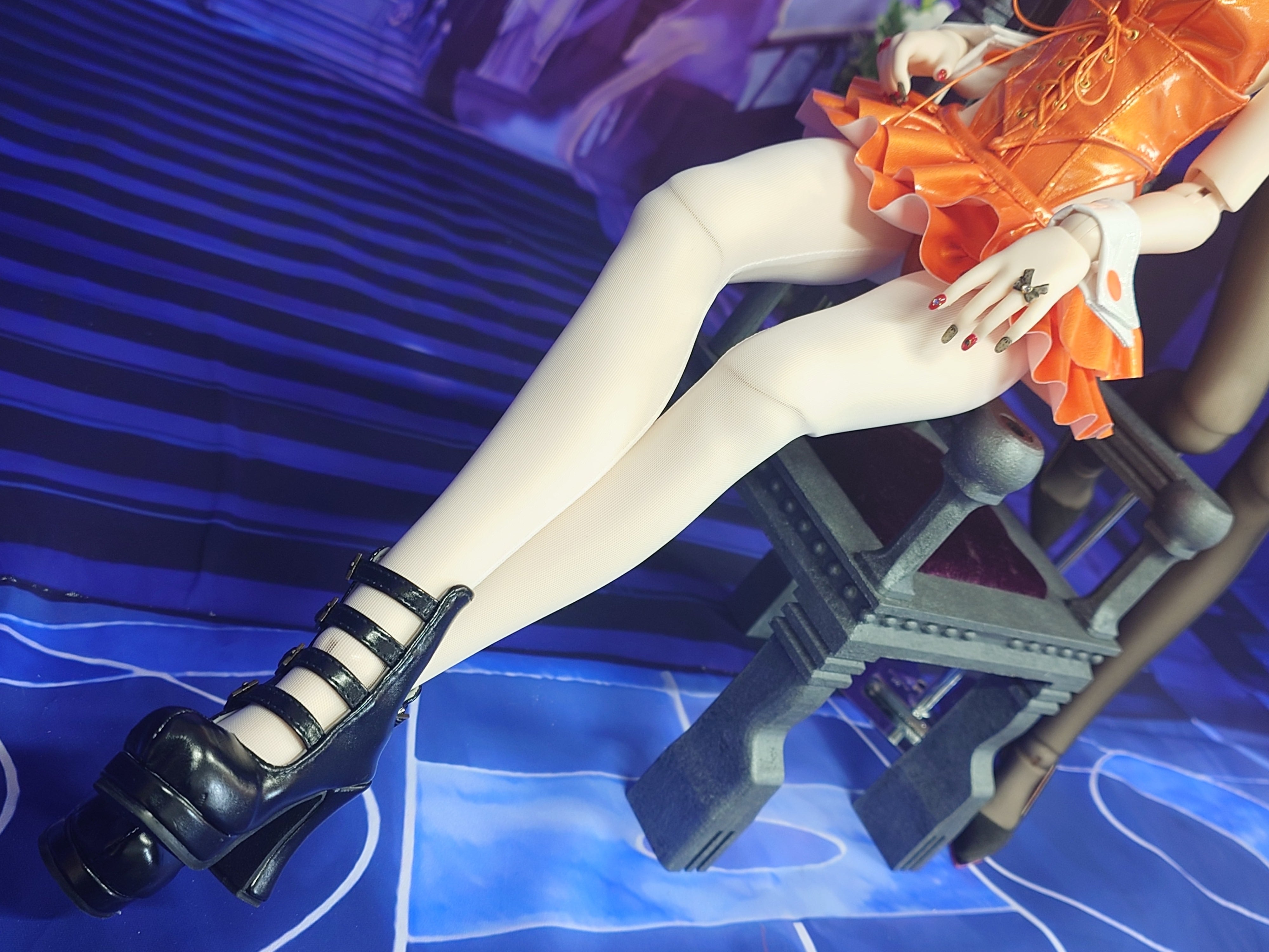 30デニールハイウエストストッキング