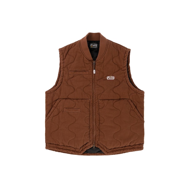 【FELT】HOWLAND QUILTED VEST