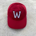 “W” LOGO CAP - RED