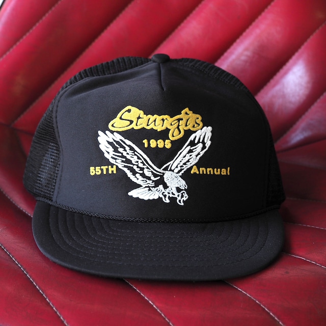 95’s STURGIS Snapback Trucker Hat Biker 90’s トラッカー メッシュキャップ