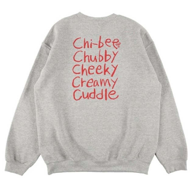 chi-bee /  クレヨン スウェット  / GRAY