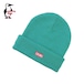 CHUMS チャムス ロゴ ショートニットキャップ ニット帽 ビーニー メンズ レディース アクリル フリーサイズ CH05-1402 TEAL