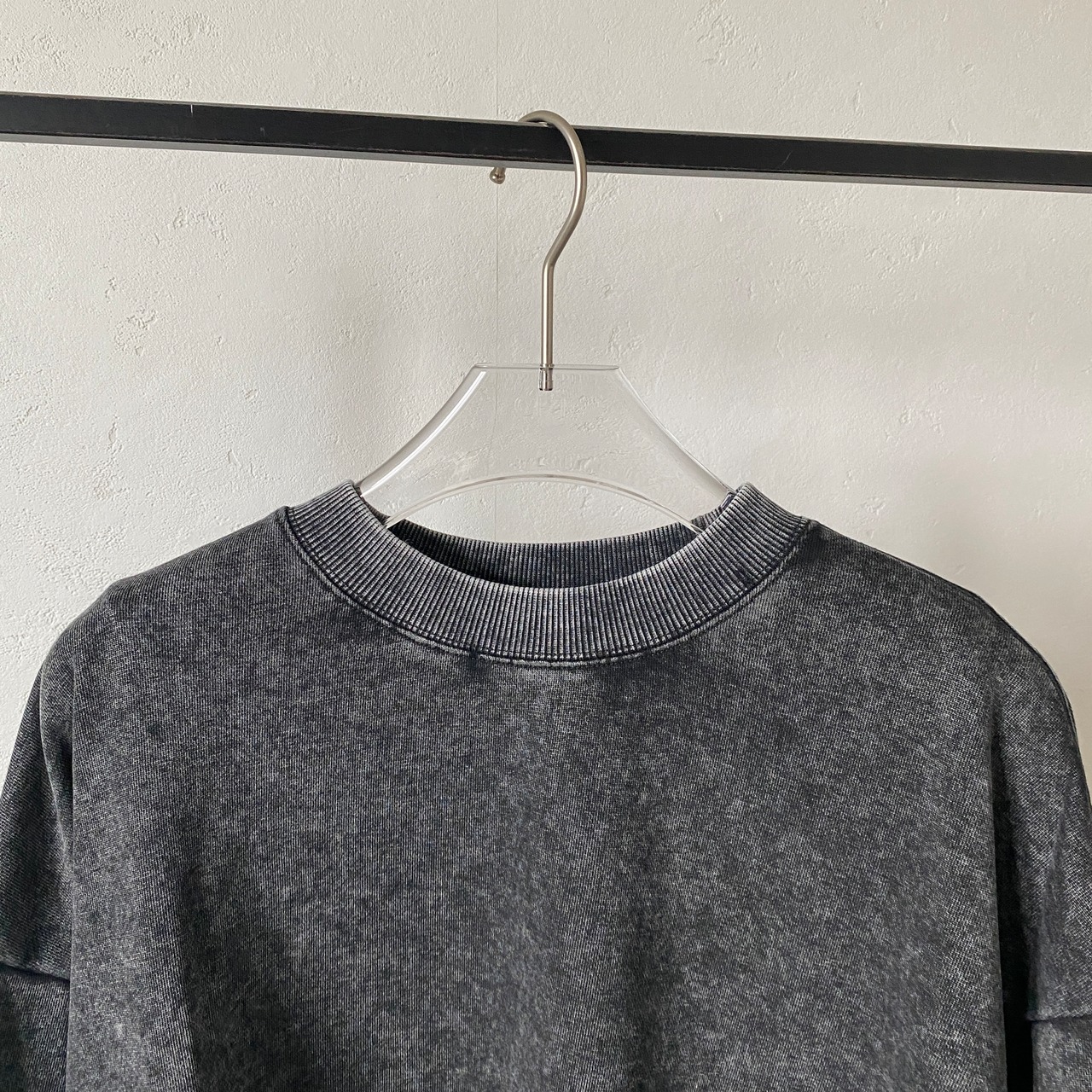 【受注予約:10月中旬入荷予定】ヴィンテージウォッシュオーバーSW/ブラック