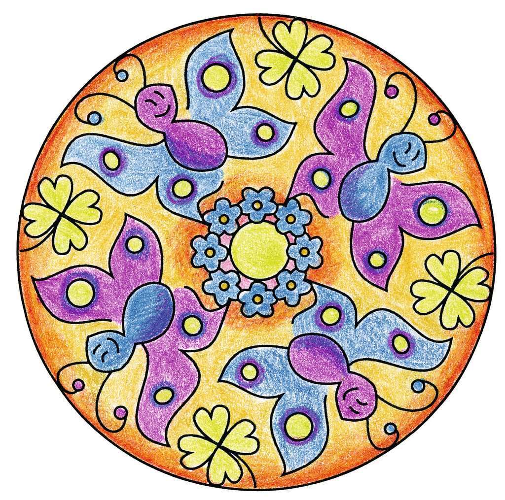 ラベンスバーガー マンダラおえかき 花 | 木のおもちゃ専門店 おもちゃ