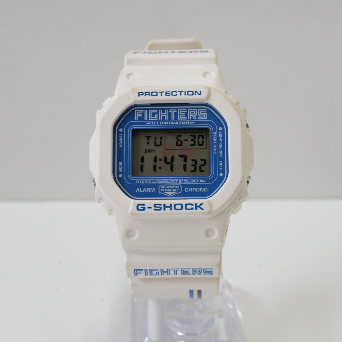CASIO G-SHOCK DW-5600VT 2023年 ファイターズモデル 腕時計 USED美品 北海道日本ハム プロ野球 NPB 限定 男女兼用 完動品 中古 X9691 CASIO G-SHOCK DW-5600VT 2023年 ファイターズモデル 腕時計 USED美品