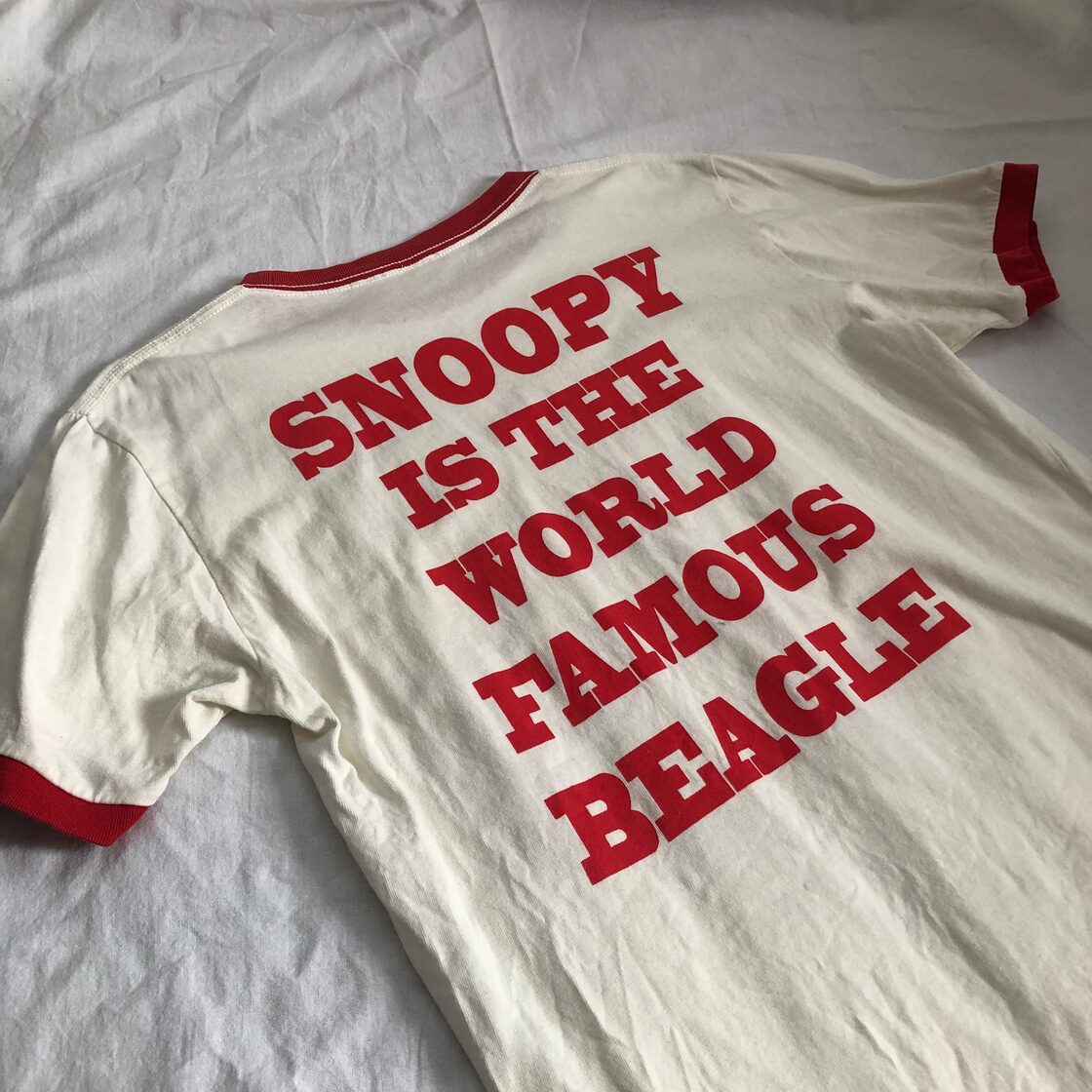vintage Snoopy Tシャツ 古着 ビンテージ old vintage used スヌーピー 