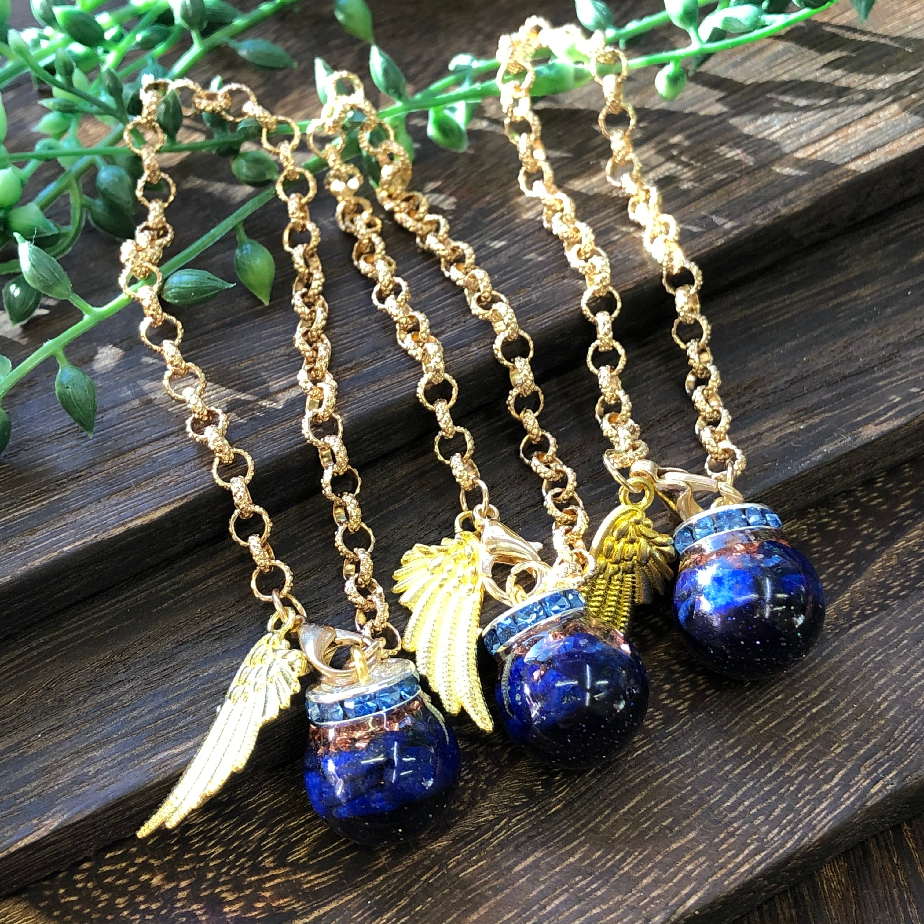 オルゴナイト バッグチャーム ラピスラズリ オルゴナイト 通販 天然石雑貨屋 毘殊 Bijyu