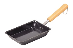 【在庫のみ】パール金属 卵焼き 鉄フライパン 10.5×16cm IH対応 お弁当用 玉子焼き器 鉄職人 日本製 HB-906