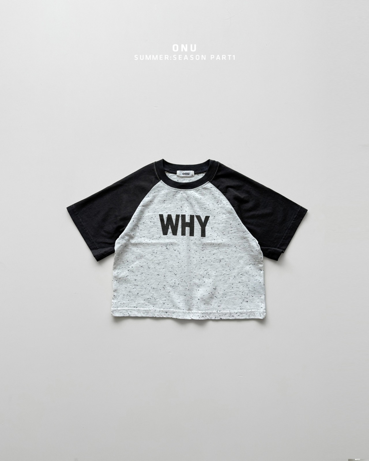 【取寄/韓国直送】ONU  25/SM WhyラグランTシャツ
