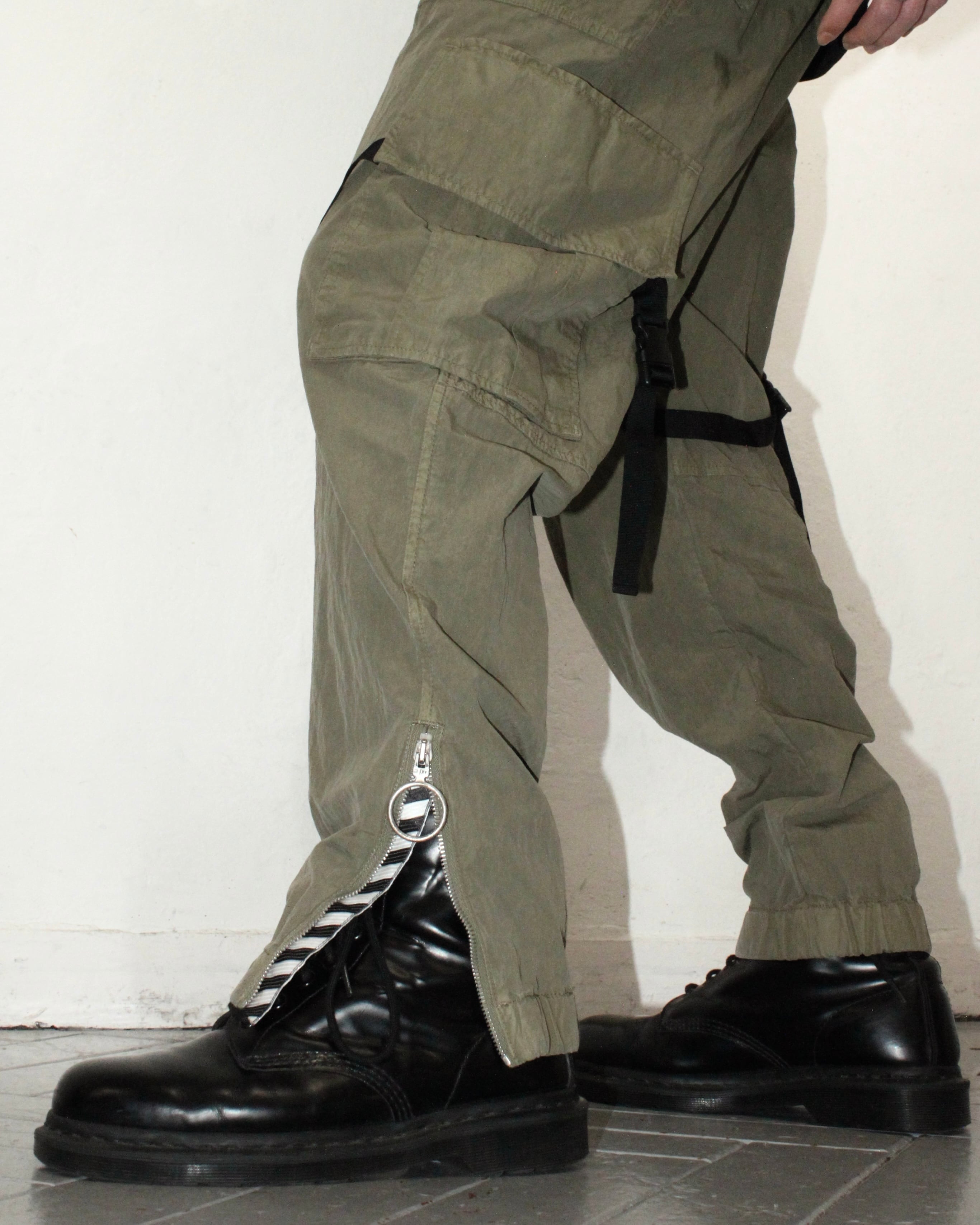 19AW OFF-WHITE Parachute Cargo Pants ITALY製