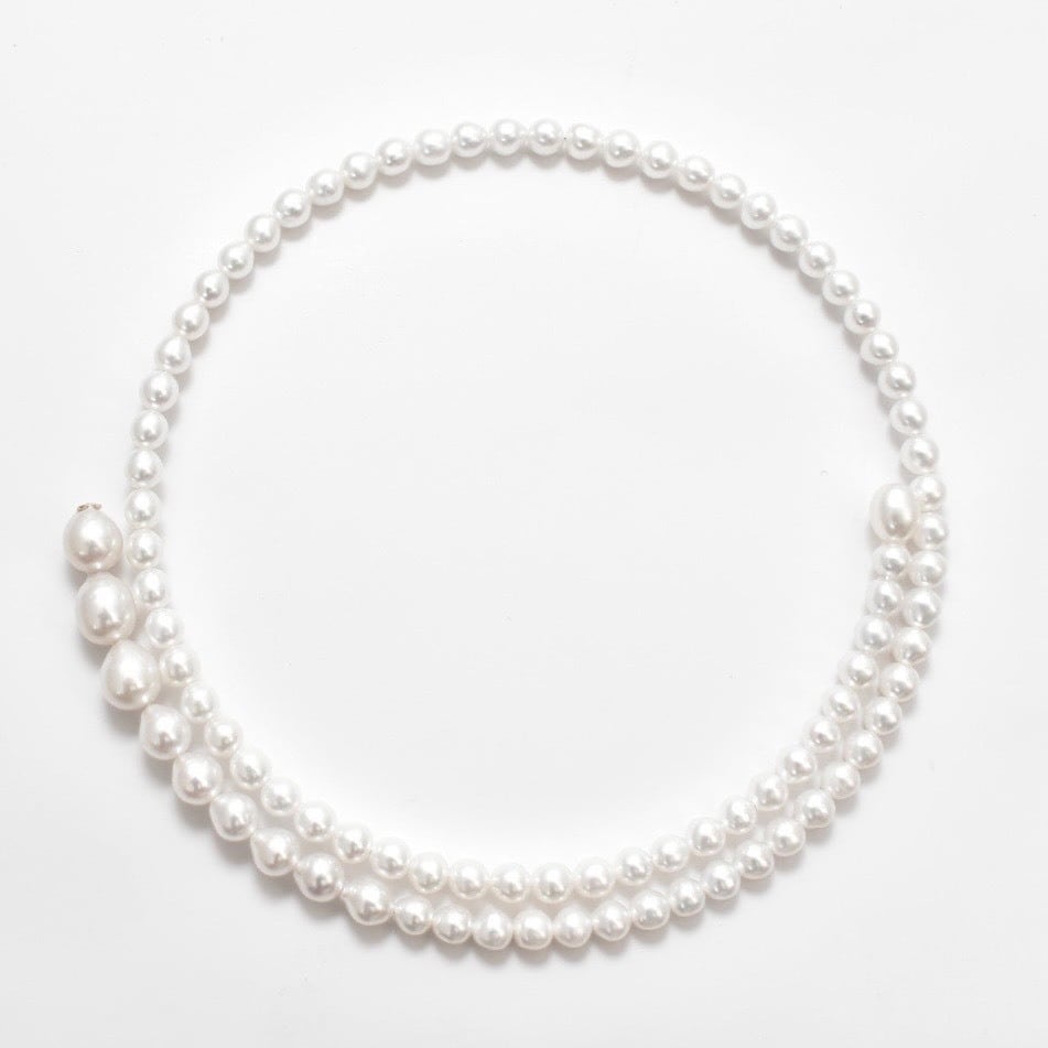 【衣】COSCOS メモリーパールチョーカーネックレス