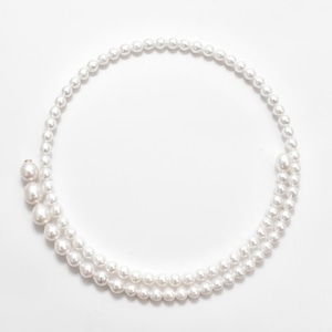 【衣】COSCOS メモリーパールチョーカーネックレス