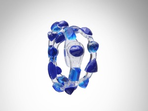 Long Stones Bracelet   Blue  /  CORSARI JEWELS