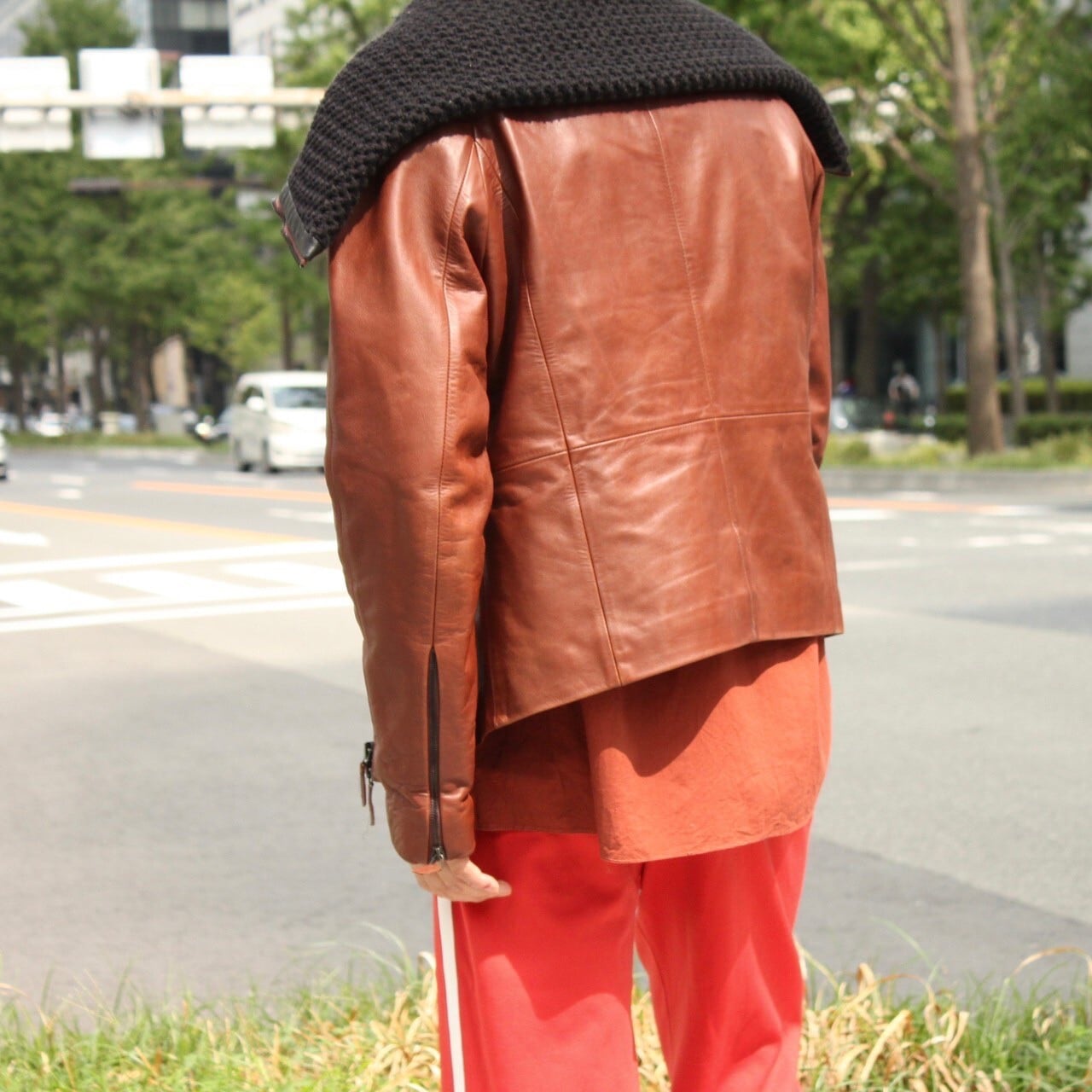 2011AW EMPORIO ARMANI Bovine Leather Jacket ITALY製 | VOLAR