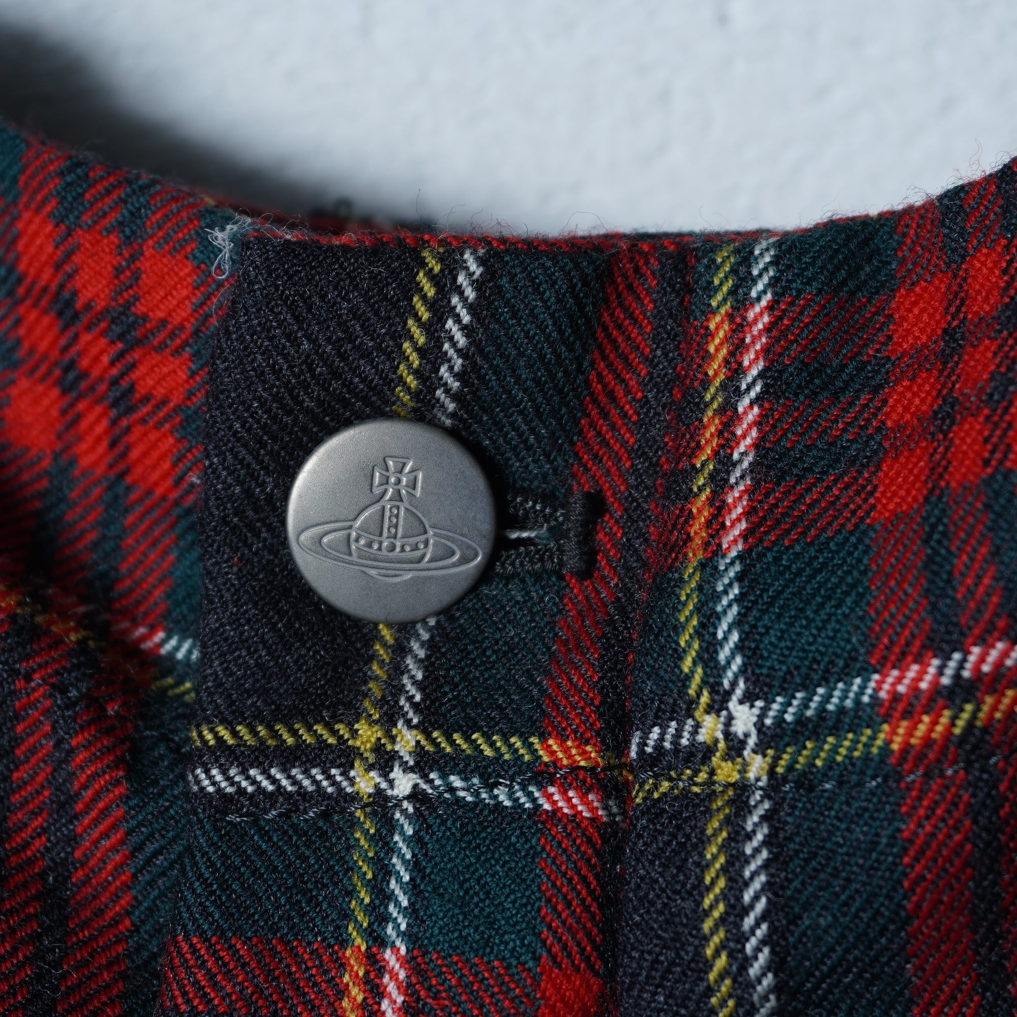 Vivienne Westwood】ヴィヴィアンウエストウッド フラップ付タータン