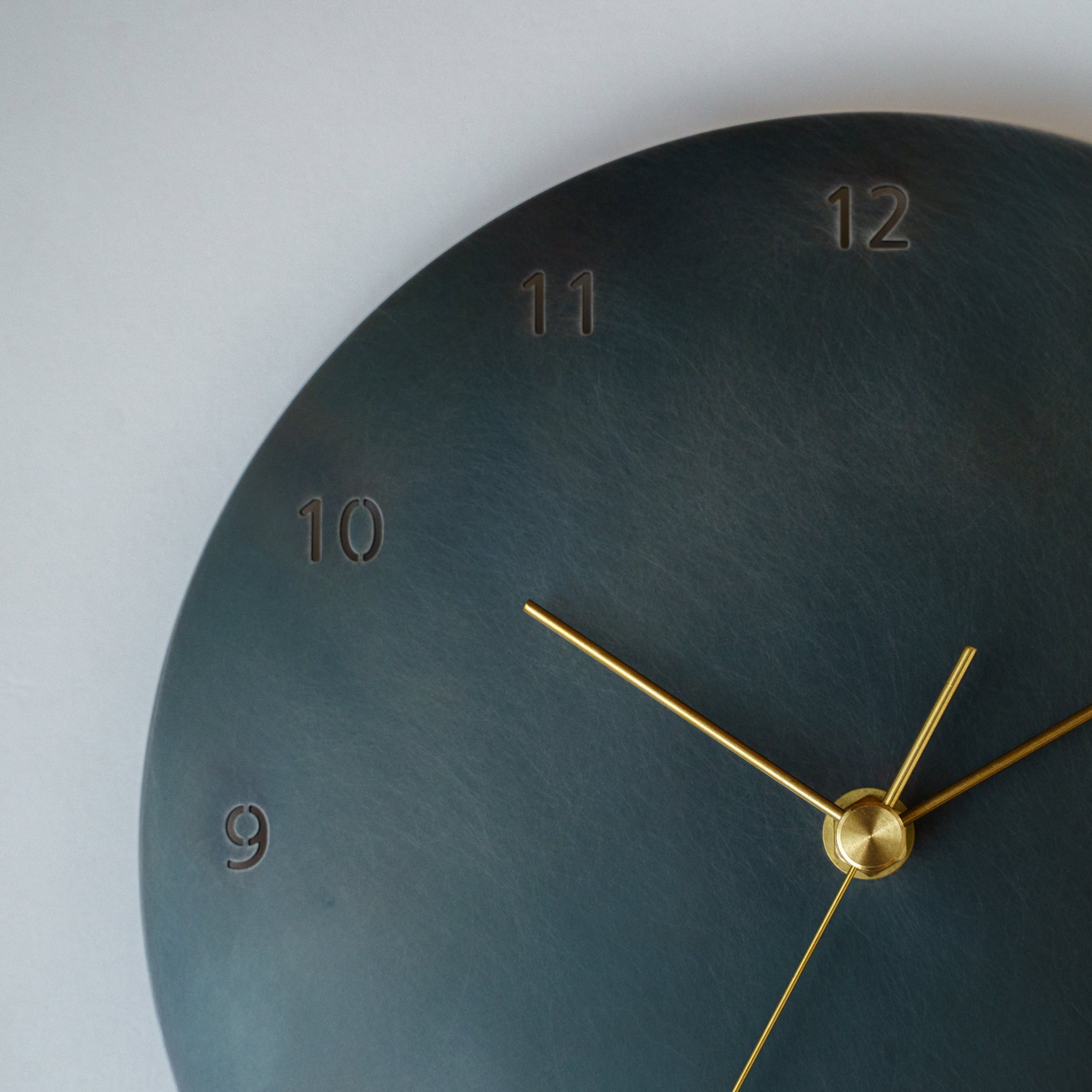 インテリア時計 99 受注製作】minimal wall clock 220 _ number / iron 壁掛け時計 220