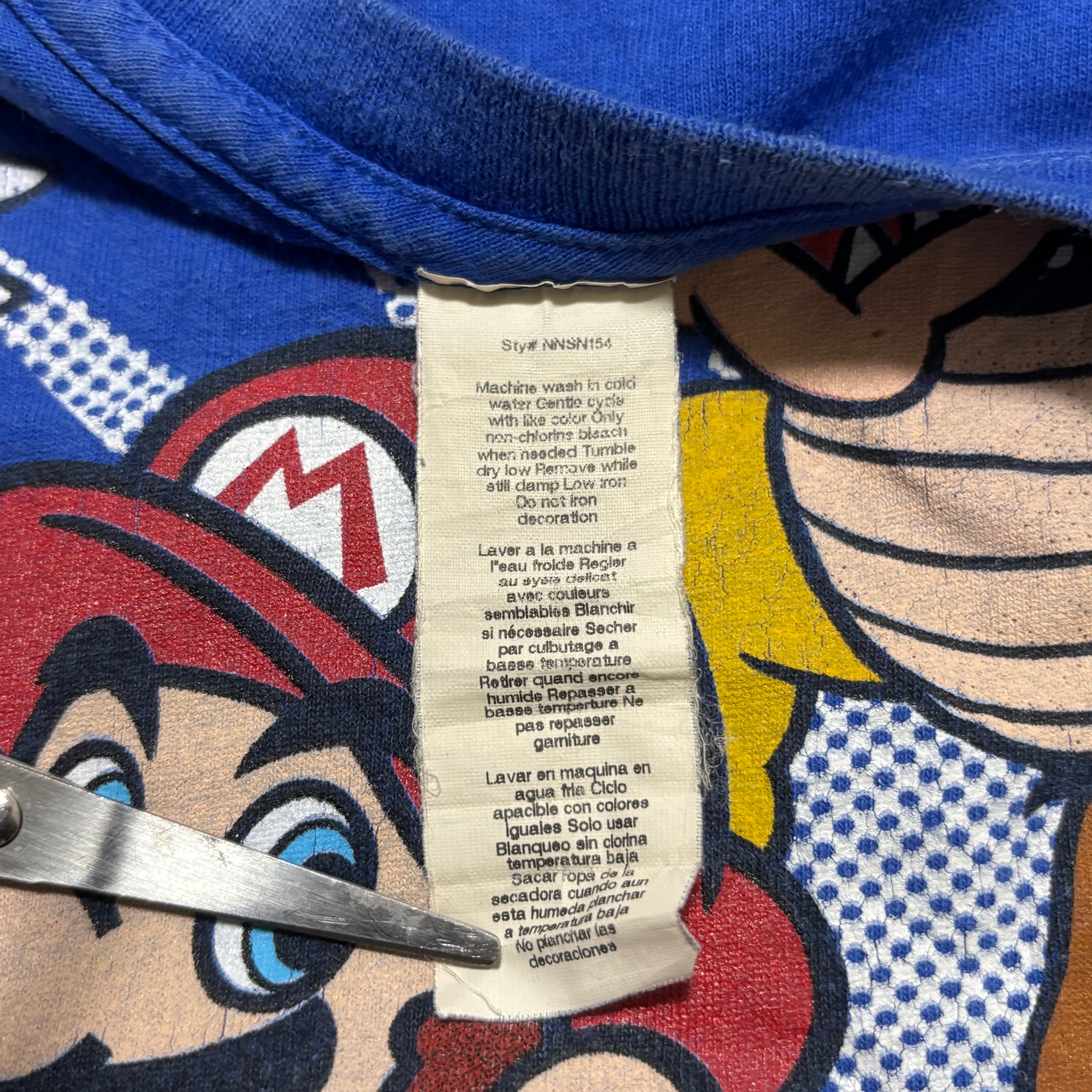00s SUPER MARIO BROS Tシャツ マリオ ルイージ キラー ゲッソー