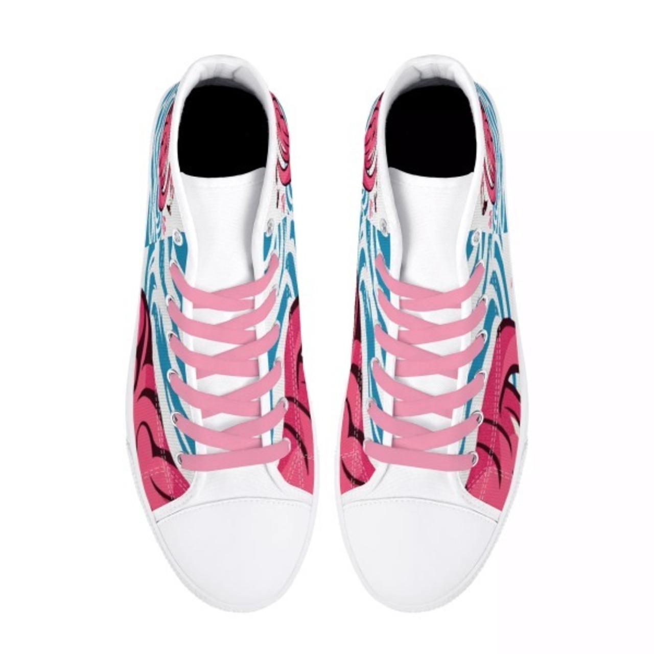 Women's High Top Canvas Shoes Swim 4410