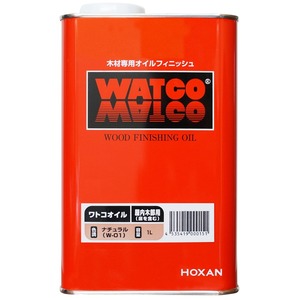 【特価処分】カンペハピオ(Kanpe Hapio) ワトコオイル ナチュラル W-01 1L