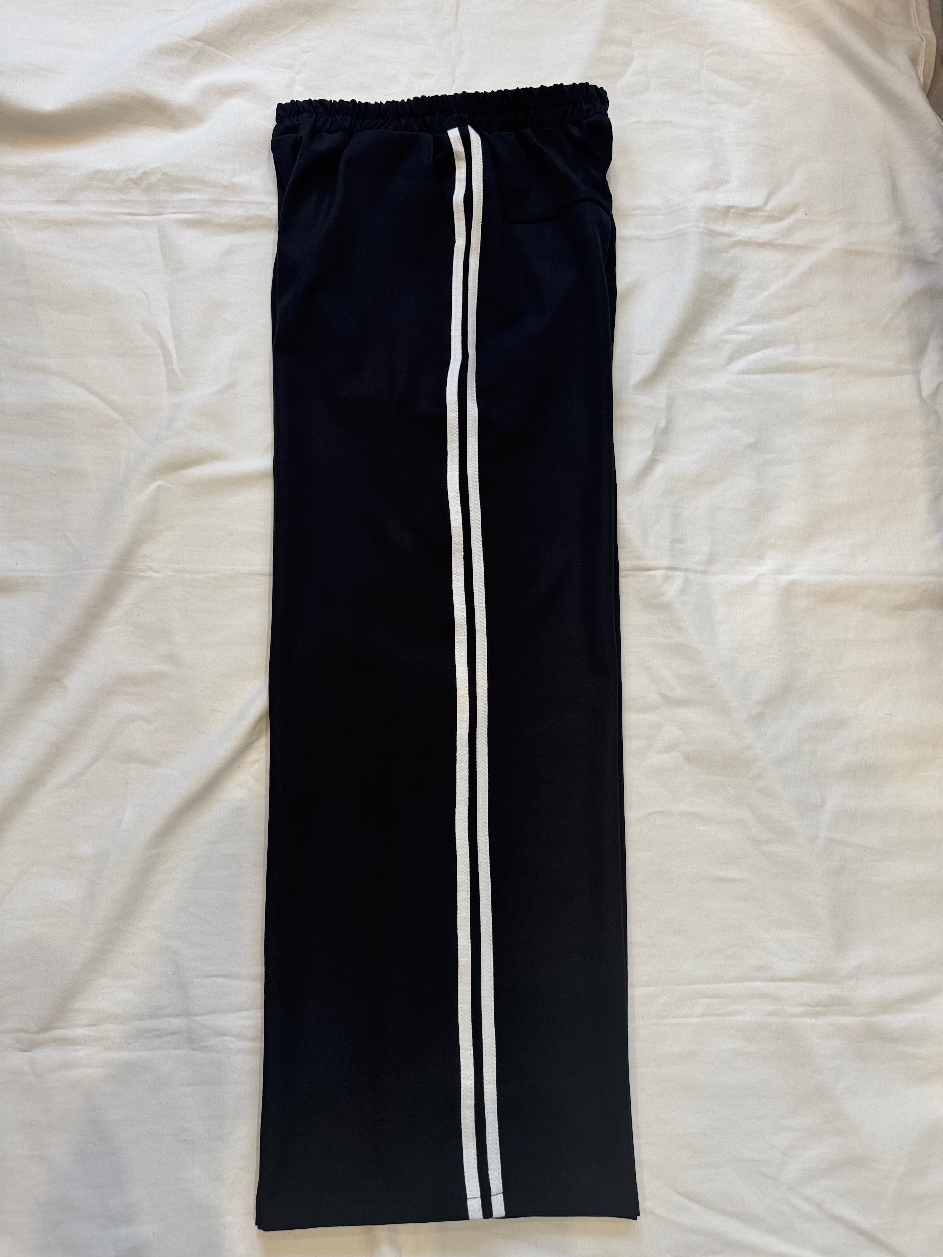 【SELECT】サイドラインジョーゼットパンツ