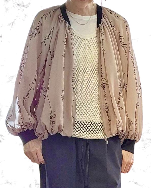 シアーロゴブルゾン　D8770　Dos Diosas　ドスディオサス　7月末～8月初旬入荷予定　4月展示会