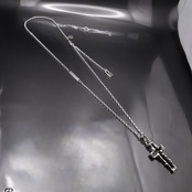 OPEN CROSS LARGE NECKLACE #2 with GODSIZE® I.D. TAG / オープンクロスラージ#2ネックレス ゴッドサイズ® I.D.タグ